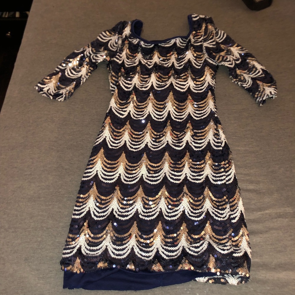 Short party dress.